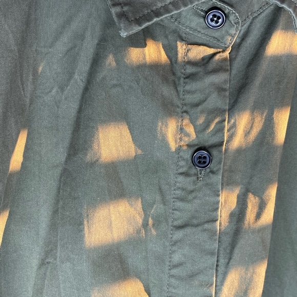 SSLR Women’s collection button down, long sleeve green shirt size XL - Picture 5 of 5